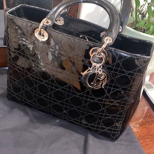 Black Large Lady Dior